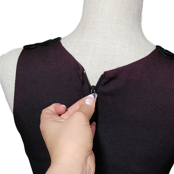 JESSICA McCLINTOCK Gunne Sax Dress Womens 7/8 Black Maxi Gown Lace Witchy Gothic - Picture 7 of 16